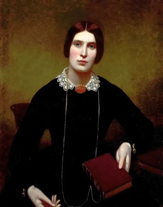 Framed Print : Portrait of a Lady of the Worthington Family Holdiing a Holy Bible Framed Print : Portrait of a Lady of the Worthington Family Holdiing a Holy Bible