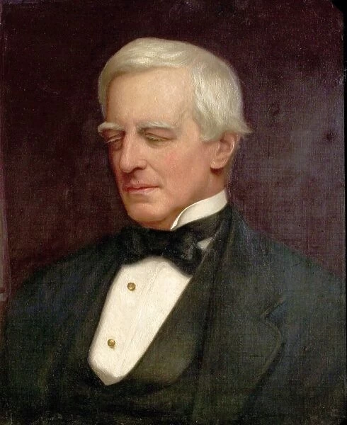 Portrait of Rt. Hon. Robert Lowe, Viscount Sherbrook, by Ethel Mortlock
