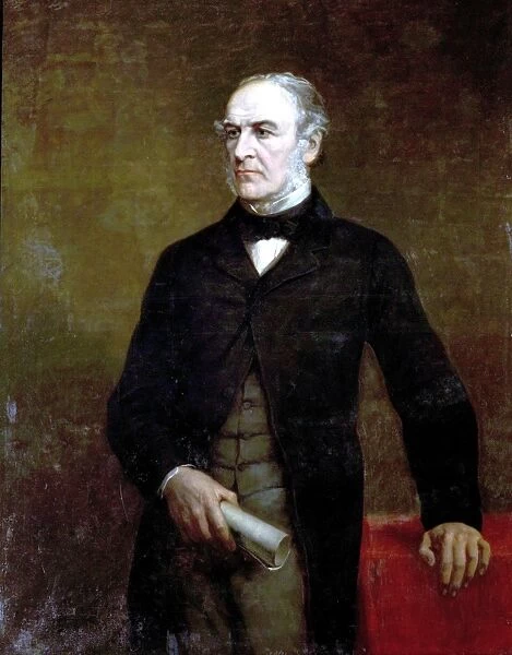 Portrait of Rt. Hon. W. E. Gladstone, by Charles Lucy, ca 1872
