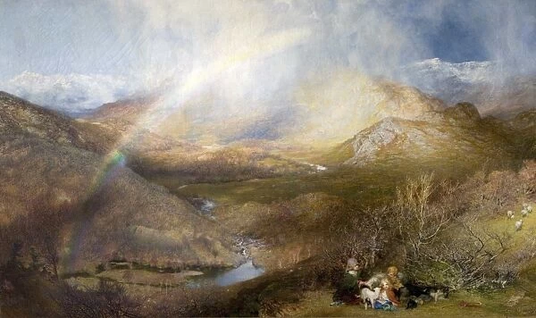 The Rainbow. Artist: Whaite, Henry Clarence - Title