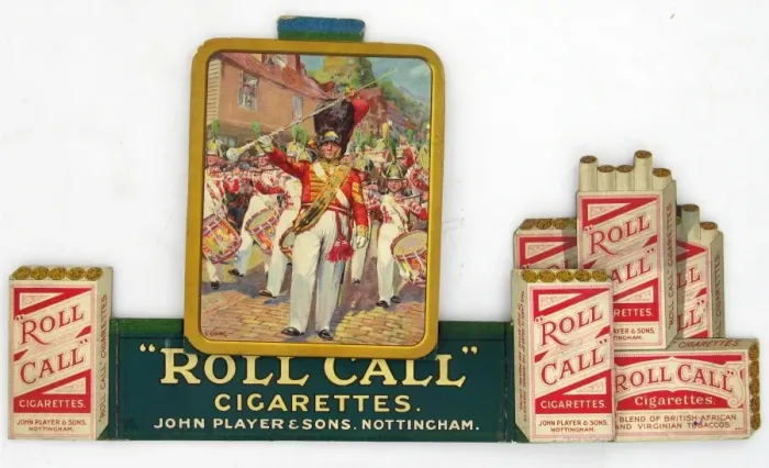 Framed Print : Roll Call Cigarettes, 1920 Framed Print : Roll Call Cigarettes, 1920