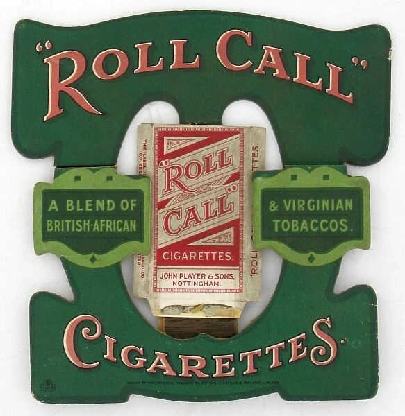 Roll Call Cigarettes, 1920