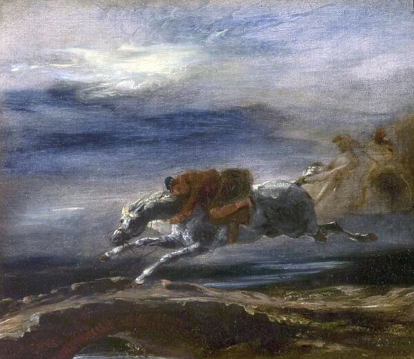 Tam O'Shanter (after the poem by Robert Burns) - Eugene Delacroix
