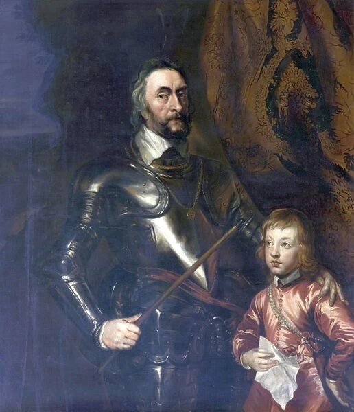 Thomas Howard (1585-1646), Earl of Arundel, and His Son Lord Maltravers (1607-1624)