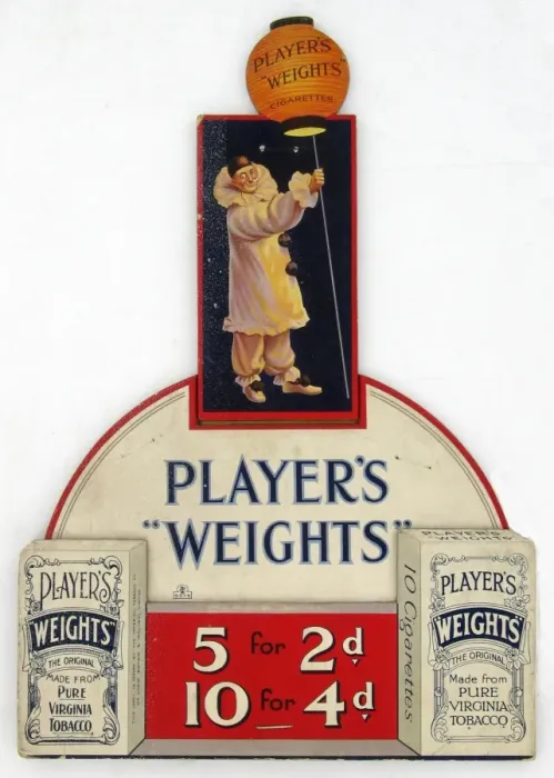 Framed Print : Weights Cigarettes, 1927 Framed Print : Weights Cigarettes, 1927