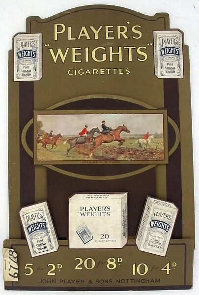 Weights Cigarettes, 1928