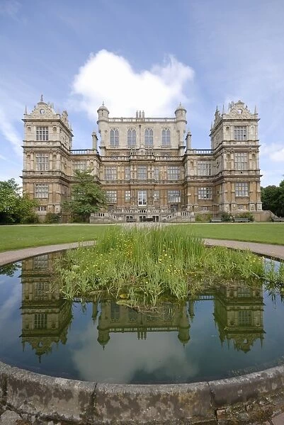 Wollaton Hall with pond