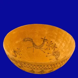 Nigerian Gourd Print, 1800-1878 Nigerian Gourd Print, 1800-1878