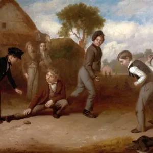Boys Playing Duckstone - Robert James