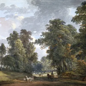 The Donkey Drivers aka Near Windsor Forest, by Paul Sandby The Donkey Drivers aka Near Windsor Forest, by Paul Sandby