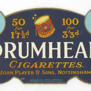 Drumhead Cigarettes, 1923