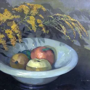 Fruit in a Jade Bowl - George Sheringham