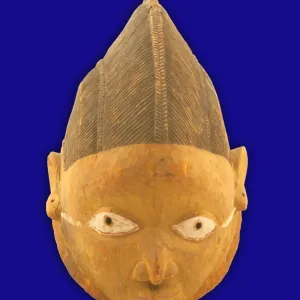 Nigerian Gelede Mask Print, 1800-1878 Nigerian Gelede Mask Print, 1800-1878