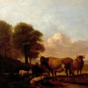 Landscape with Cattle Landscape with Cattle