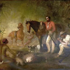 After the Lion Hunt (W. F. Webb and Captain W. Codrington, South Africa) After the Lion Hunt (W. F. Webb and Captain W. Codrington, South Africa)