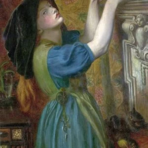 Marigolds (The Bower Maiden, Fleur-de-Marie) - Dante Gabriel Rossetti