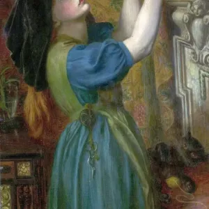 Las maravillas de la flor del mar (La doncella en el bálsamo, Fleur-de-Marie), Dante Gabriel Rossetti