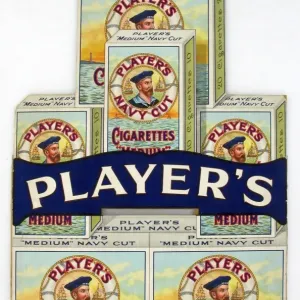 Navy Cut Medium Cigarettes, 1927