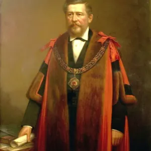 Portrait of Alderman William George Ward, by Sylvanus Redgate Portrait of Alderman William George Ward, by Sylvanus Redgate