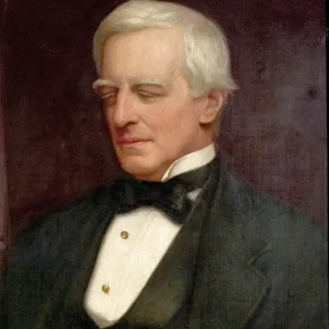 Portrait of Rt. Hon. Robert Lowe, Viscount Sherbrook, by Ethel Mortlock Portrait of Rt. Hon. Robert Lowe, Viscount Sherbrook, by Ethel Mortlock