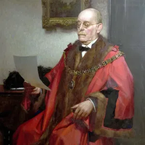 Ritratto postumo di Aldermanno E.L.Manning-Arthur Spooner Ritratto postumo di Aldermanno E.L.Manning-Arthur Spooner