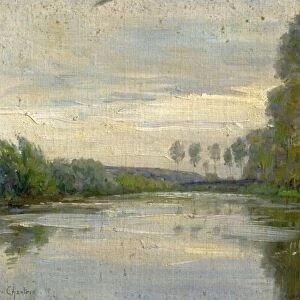 River Scene, the Lower Loire, France - Alexandre Jacques