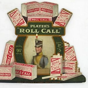 Roll Call tobacco and cigarettes, 1922