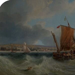 Shipping off North Yarmouth - John Wilson Carmichael