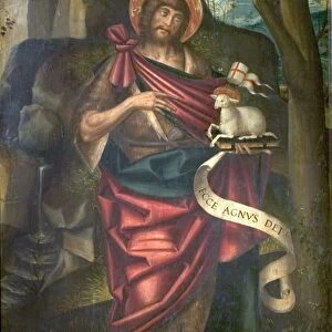 St John the Baptist in the Wilderness (recto)