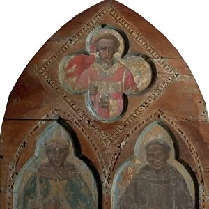 St Louis of Toulouse and St Anthony of Padua with St Stephen