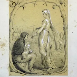The Tear of Charity by Jessie Macleod, 1850
