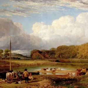 View At Wilford, Nottingham, by Benjamin Shipman, ca 1830 View At Wilford, Nottingham, by Benjamin Shipman, ca 1830