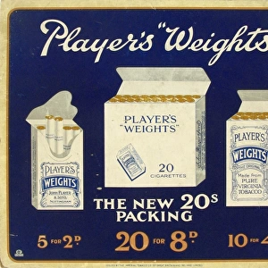Weights Cigarettes, 1926=29