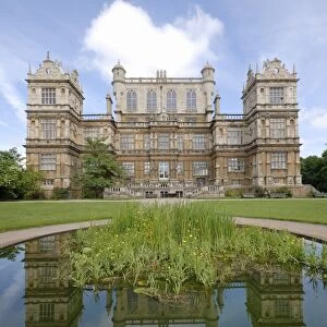 Wollaton Hall with pond