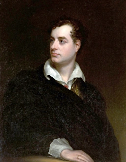 <b class=qtipBold><figcaption>6th Lord Byron (1788-1824)</figcaption></b><br>Artist: Phillips, Thomas - Title: 6th Lord Byron (1788-1824) - Date: 1813 - Original Medium and Size: Oil on Canvas 91 x 71 6th Lord Byron (1788-1824)