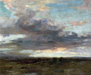 The Argyllshire Moor, Scotland, Sunset The Argyllshire Moor, Scotland, Sunset