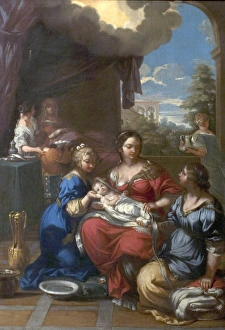 Figures Prints: The Birth of the Virgin
