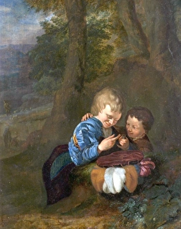 Two Boys with a Bird (The Birdcatchers) Two Boys with a Bird (The Birdcatchers)