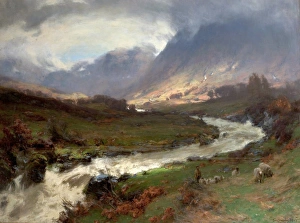 A Break in the Storm, Glen Lyon, Perthshire, Scotland A Break in the Storm, Glen Lyon, Perthshire, Scotland