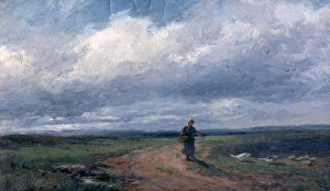 <b class=qtipBold><figcaption>Broadheath Common</figcaption></b><br>Artist: Bates, David - Title: Broadheath Common - Date: 1875 - Original Medium and Size: Oil on Canvas 18.4 x 31.1 Broadheath Common