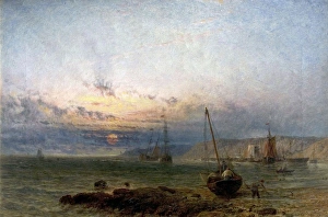 Fishing Boats at Sea