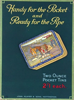 Pipe Prints: Country Life Smoking Mixture, 1928=29
