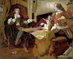 Figures Prints: Cromwell and the Vaudois (Cromwell, Protector of the Protestants of the Vaudois)