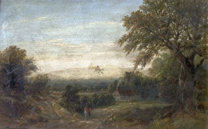 Field Prints: Crossing the Heath, Evening