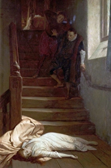 Woman Prints: The Death of Amy Robsart - William Frederick Yeames