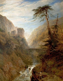 <b class=qtipBold><figcaption>A Derbyshire Dale - Henry Dawson</figcaption></b><br>Oil on Canvas 110.5 x 85.1 A Derbyshire Dale - Henry Dawson