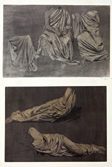 Drapery Studies from the Model, by Harold Knight, 1894