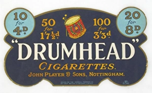 Drumhead Cigarettes, 1923=24