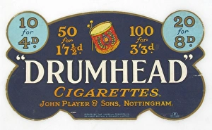Drumhead Cigarettes, 1923=24