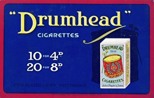 Drumhead Cigarettes, 1923=24